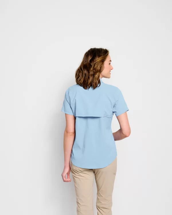 Women's Short-Sleeved Open Air Caster