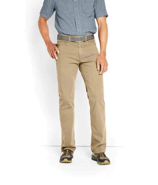 5-Pocket Stretch Twill Pants
