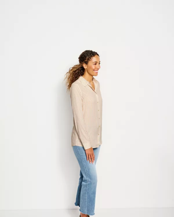 Long-Sleeved Everyday Silk Shirt