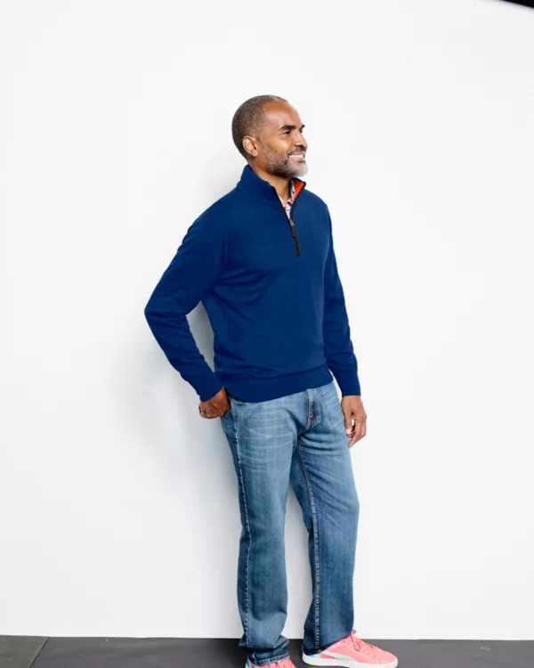 Merino Wool Quarter-Zip Sweater 2.0