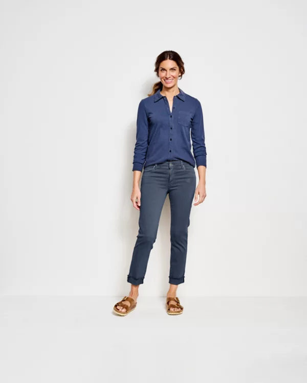 Kut from the Kloth® Stretch Twill Amy Crop