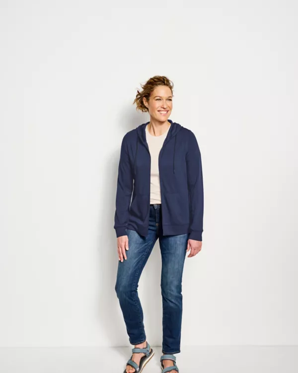 Odyssey High-and-Low Full-Zip Hoodie