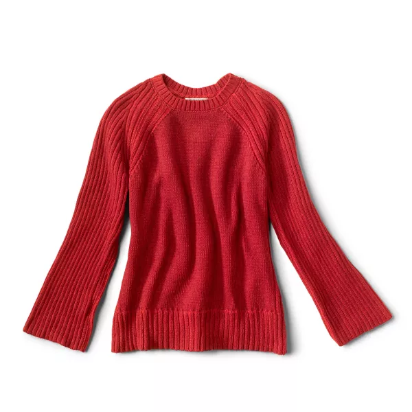 Plaited Rib Detail Sweater