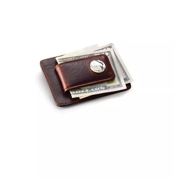 Bison Buffalo-Nickel Money Clip