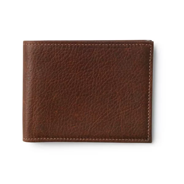 American Bison Thinfold Leather Wallet