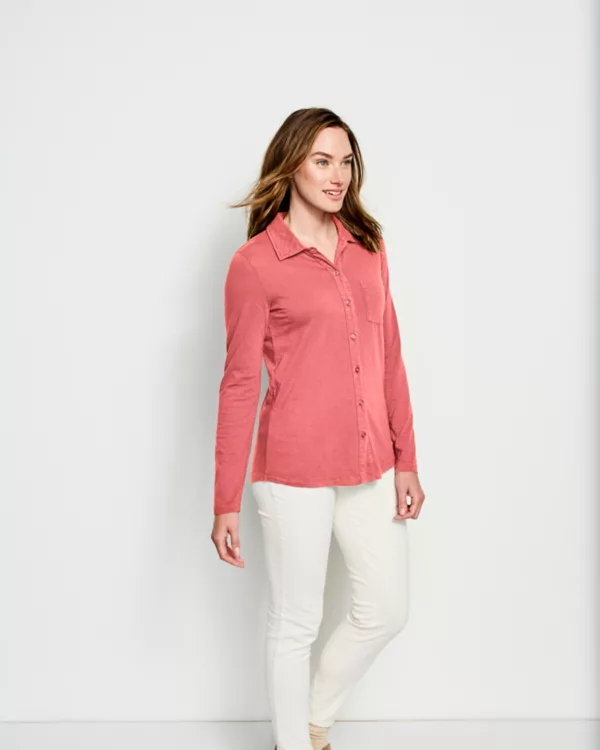 Canyon Button-Front Tee