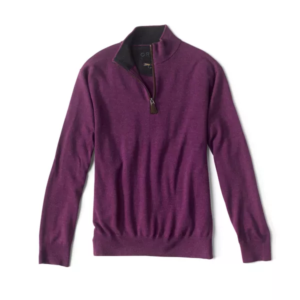 Merino Wool Quarter-Zip Sweater 2.0