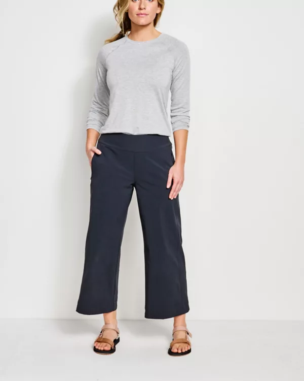 Wonder Ripstop Wide-Leg Crop