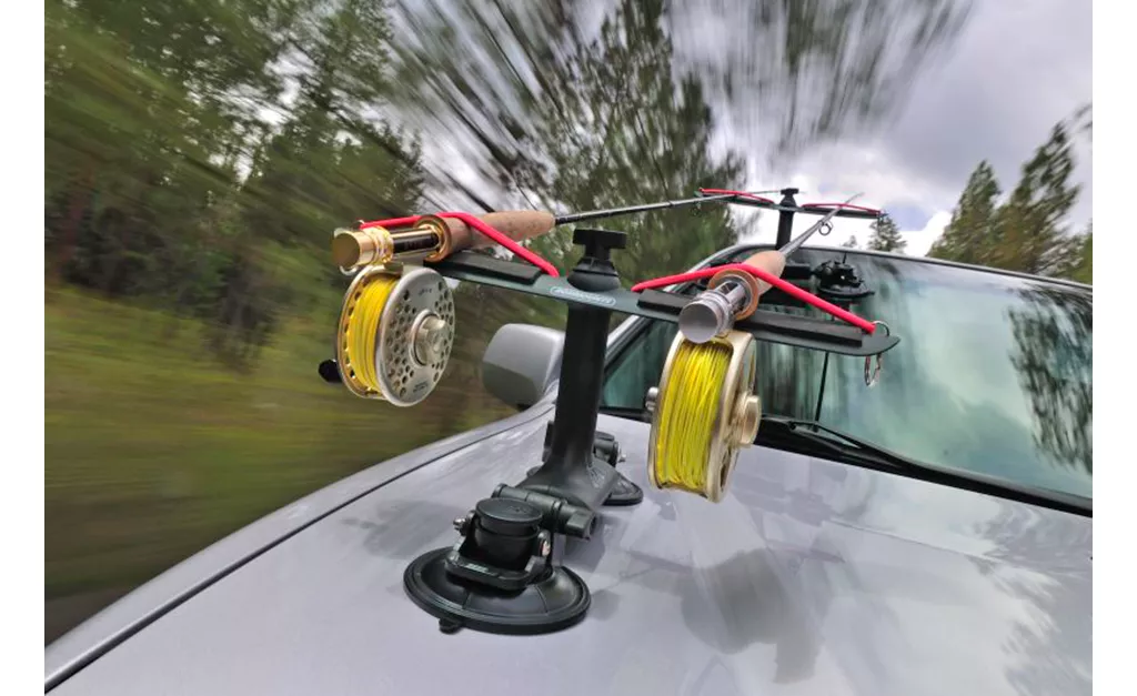 Sumo Car-Top Rod Rack / Suction Cup