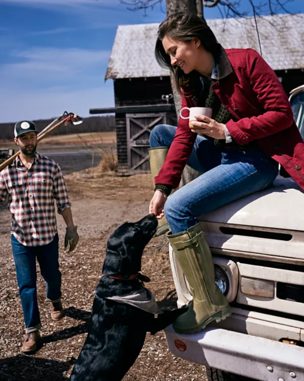 Women's Le Chameau Chasseur Leather-Lined Boots