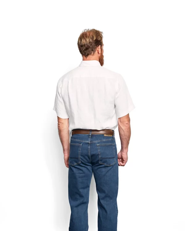 Pure Linen Short-Sleeved Shirt