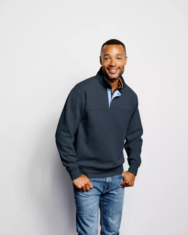 Signature Quarter-Zip Sweatshirt