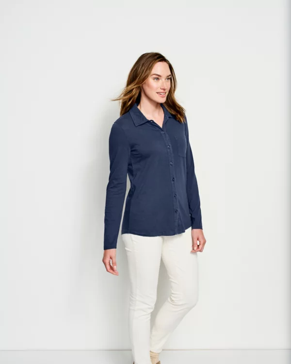 Canyon Button-Front Tee