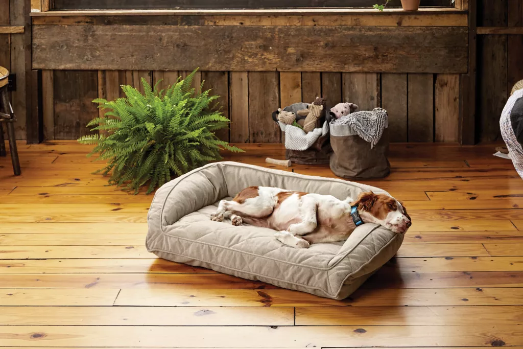 Orvis ComfortFill-Eco™ Bolster Dog Bed