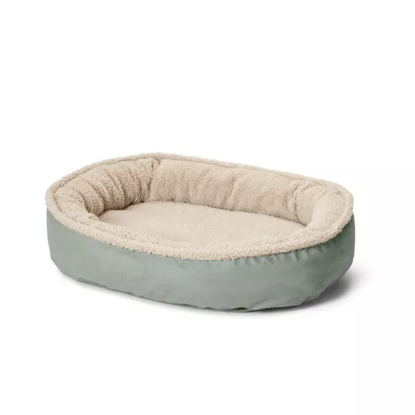 Orvis ComfortFill-Eco™ Wraparound Dog Bed with Fleece
