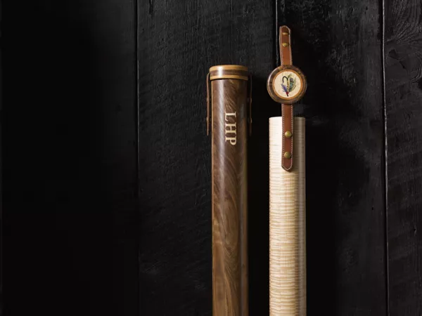 A.L. Swanson Wooden Fly Rod Tube