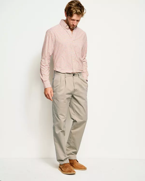 Ultimate Khakis Pleated Front
