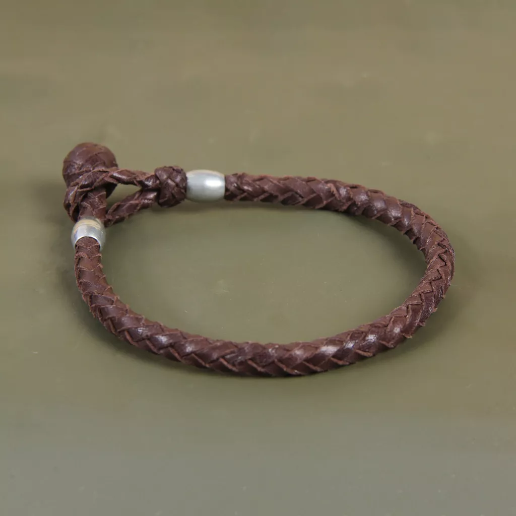 Braided Leather Bracelet