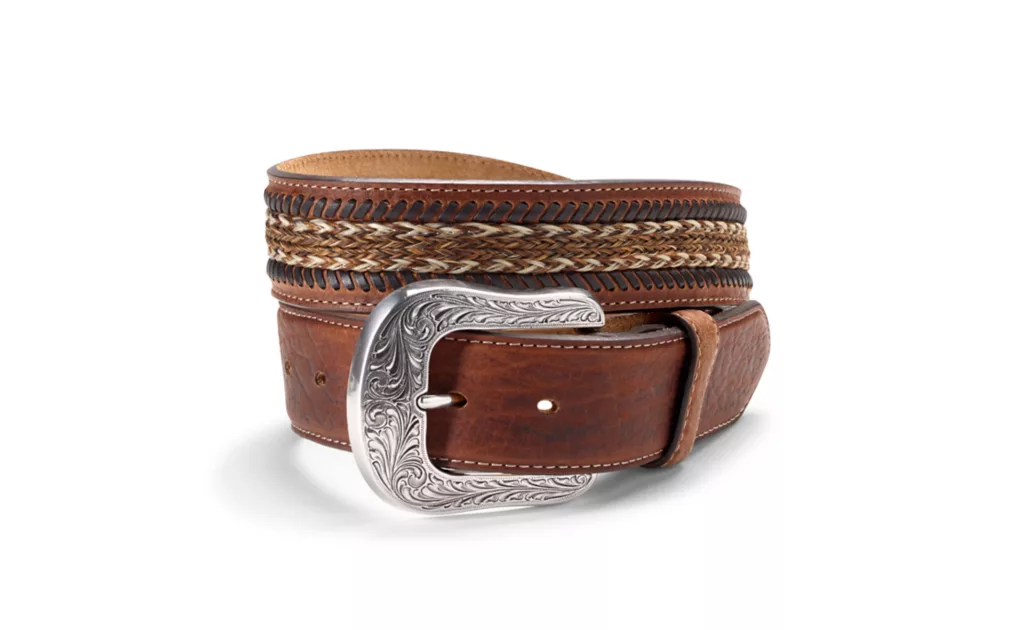 Horsehair Inlay Belt