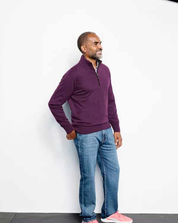 Merino Wool Quarter-Zip Sweater 2.0