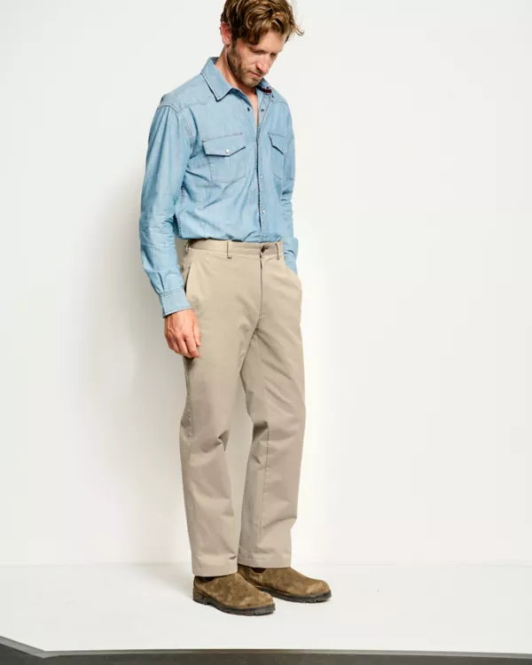 Ultimate Khakis Plain Front