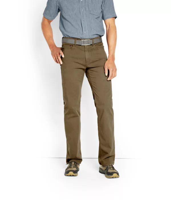 5-Pocket Stretch Twill Pants