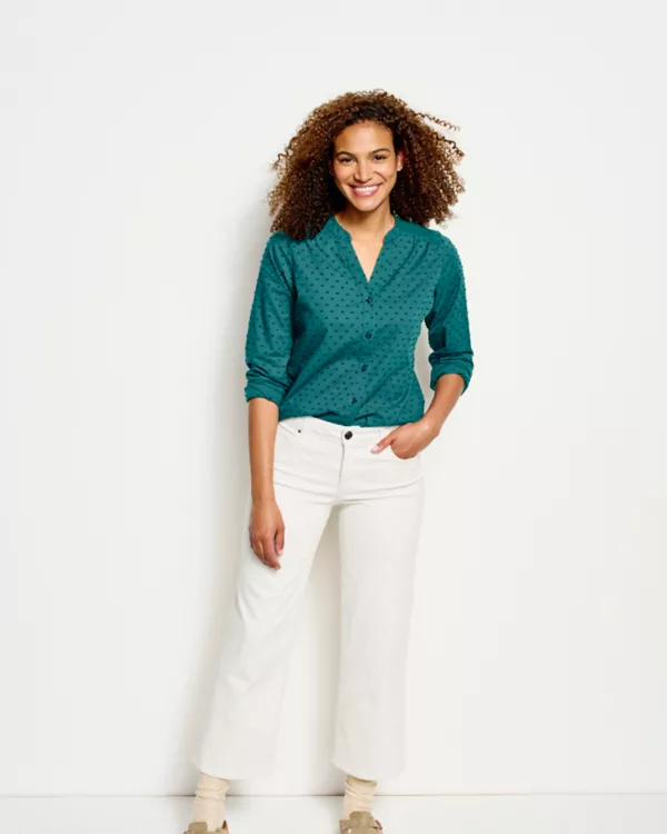 Wander Long-Sleeved Textured Shirt