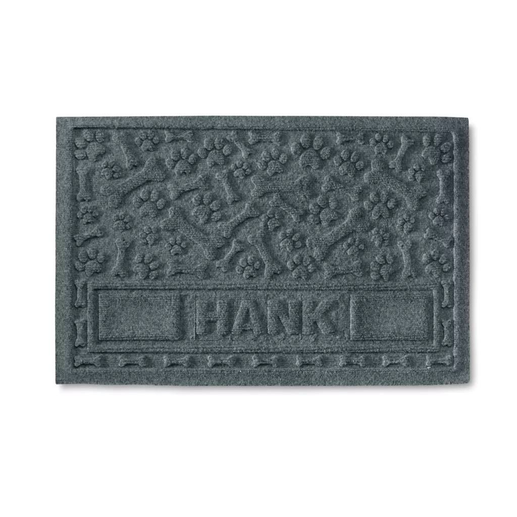 Personalized Recycled Water Trapper® Paws and Bones Placemat