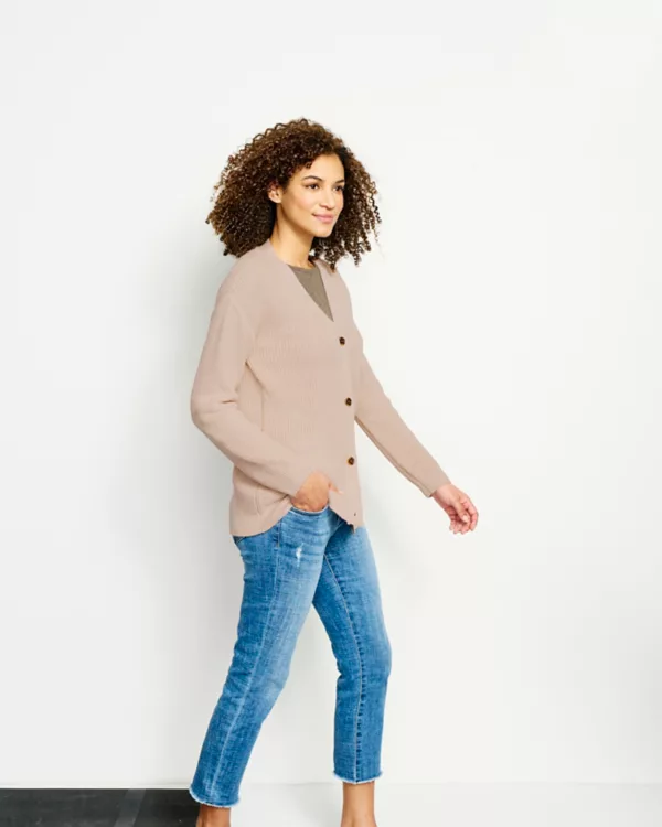 Anywear Oversized Ribbed Cardigan