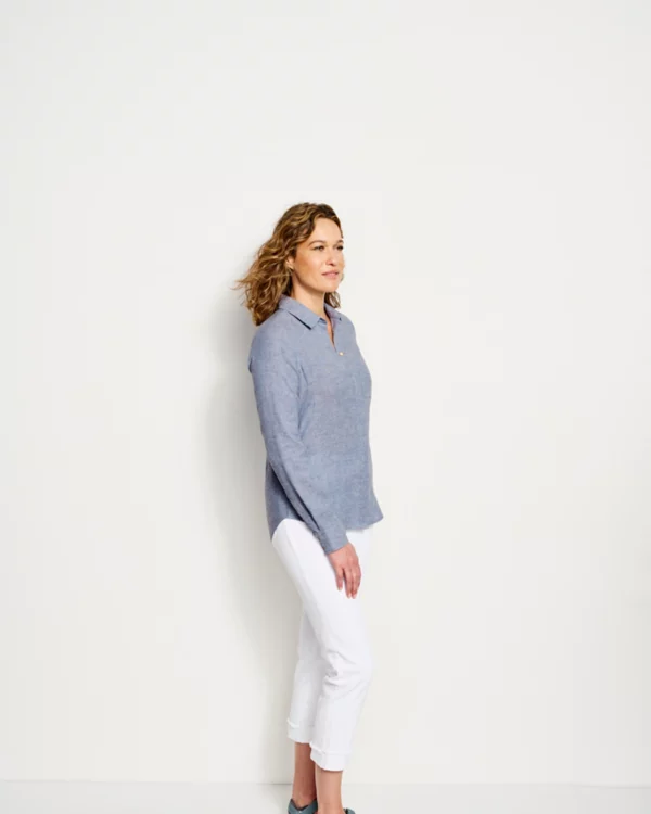 Performance Linen Long-Sleeved Shirt