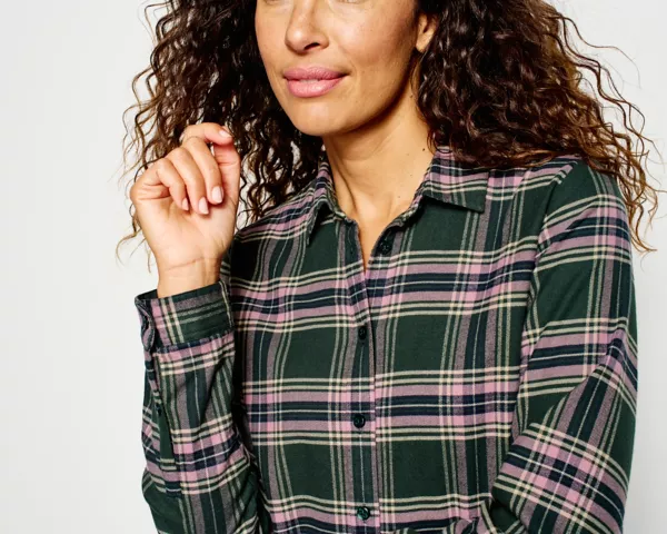 Women's Lodge Flannel Plaid Shirt