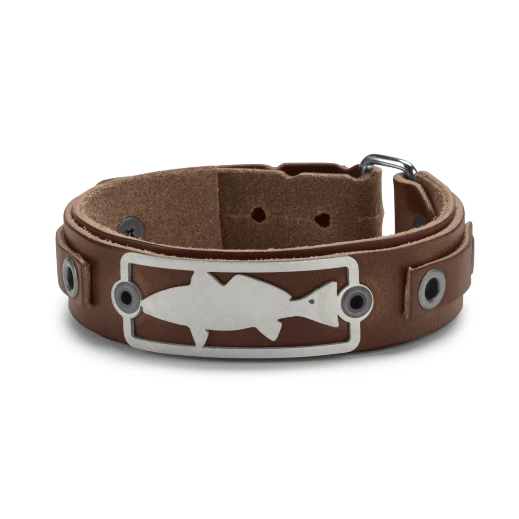 Sight Line Leather Bracelet
