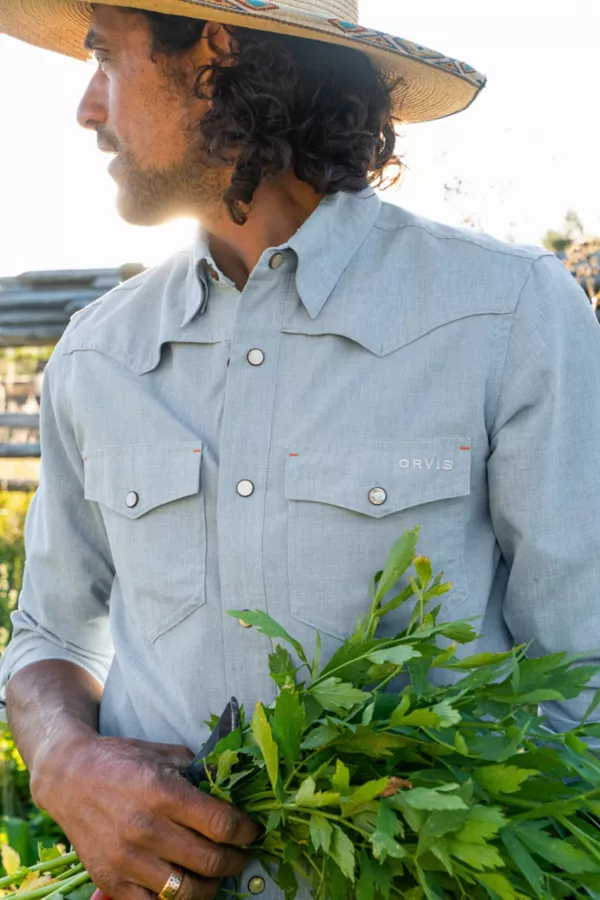 Tech Chambray Western Shirt