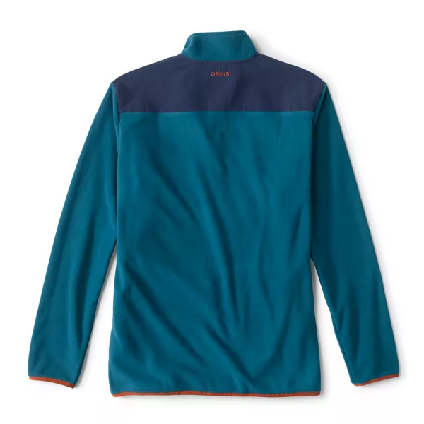 Retro Hill Country Microfleece Quarter-Snap