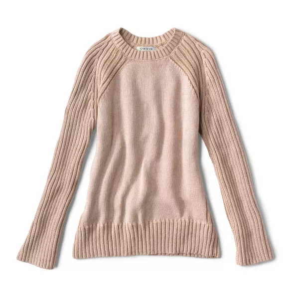 Plaited Rib Detail Sweater