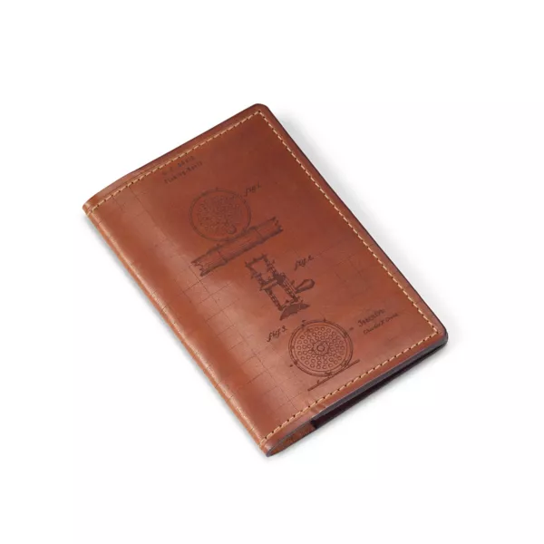 Orvis Reel Patent Passport Wallet