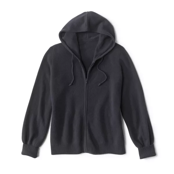 Boiled Cashmere Hoodie