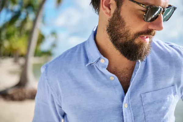 Pure Linen Long-Sleeved Shirt