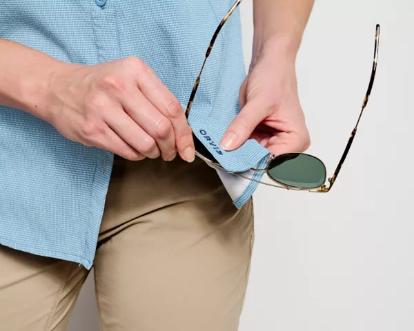 Women's Short-Sleeved Open Air Caster