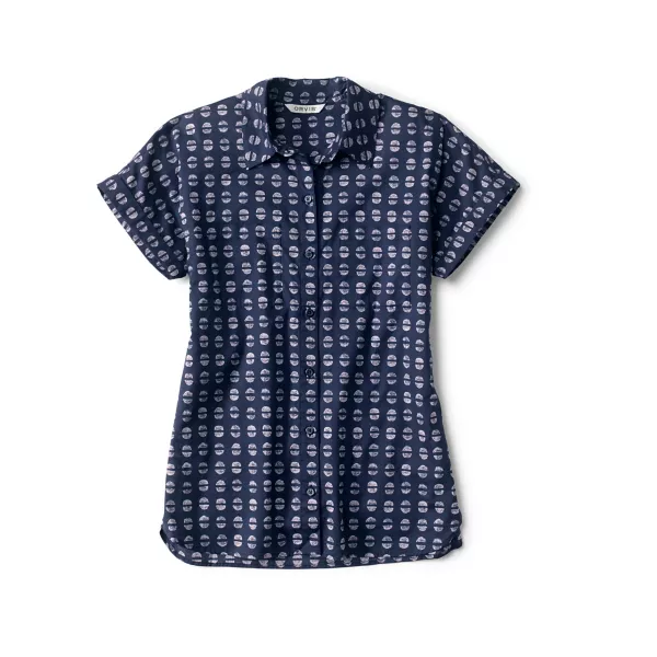 Easy Printed Short-Sleeved Camp Shirt