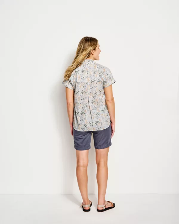 Easy Printed Short-Sleeved Camp Shirt