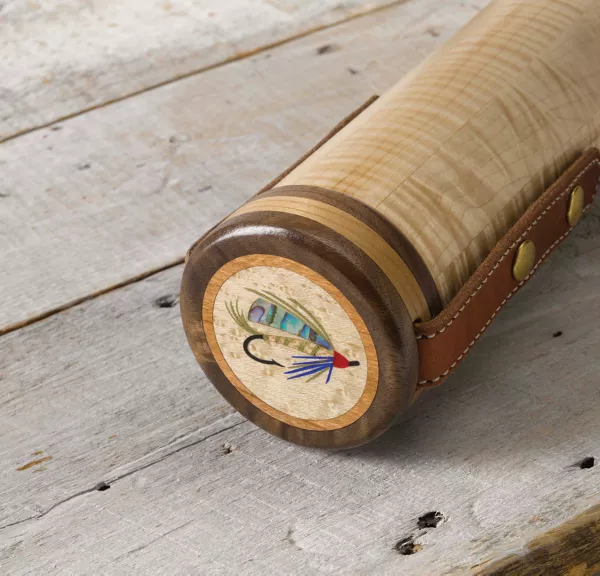 A.L. Swanson Wooden Fly Rod Tube