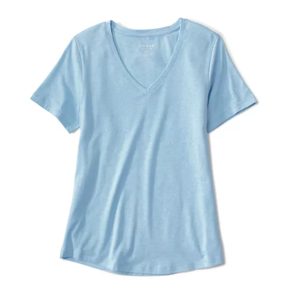Perfect Relaxed V-Neck Short-Sleeved Tee
