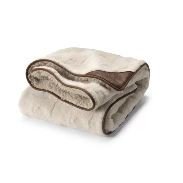 Embossed Sherpa Throw