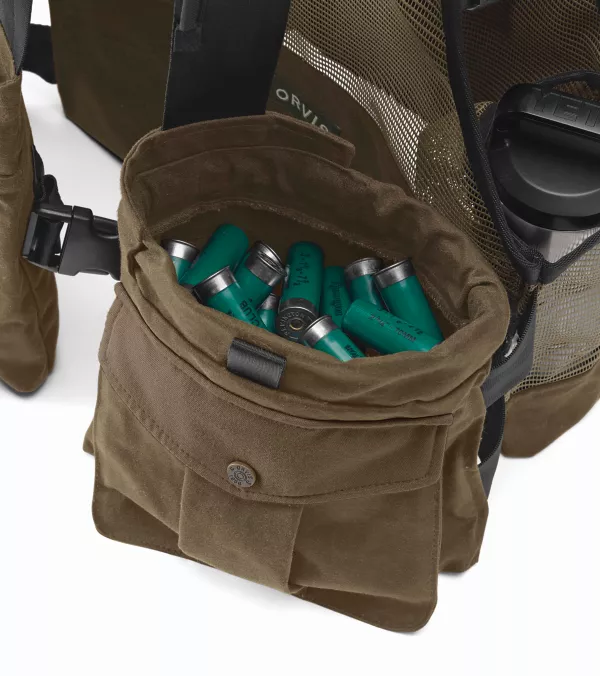 Waxed Cotton Strap Vest