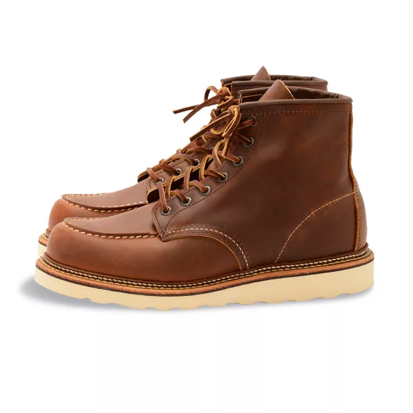 Red Wing 6" Classic Moc Copper Rough & Tough Boots