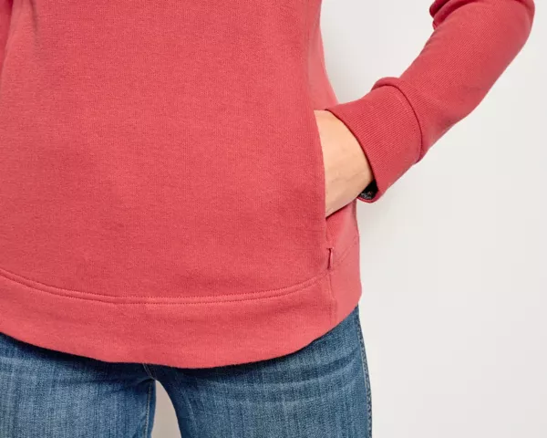 Signature Print-Trim Sweatshirt