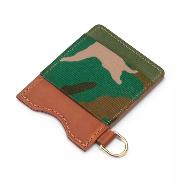 Contrast Elastic Card Wallet