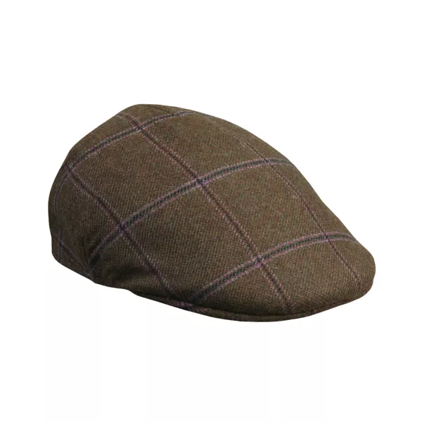 Laksen Tweed Flat Cap