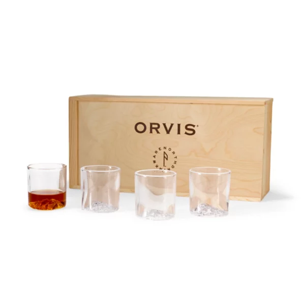 North Drinkware Mountain Whiskey Tumblers